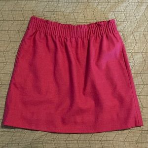 J.Crew mini skirt, violet/pink color